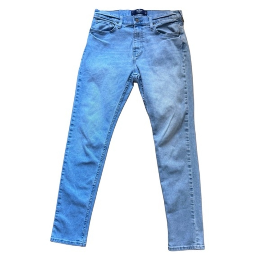 Hollister Men's Light Blue Skinny Jeans